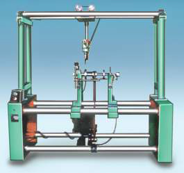 Machine provided with Optional Vertical Drilling Attachment